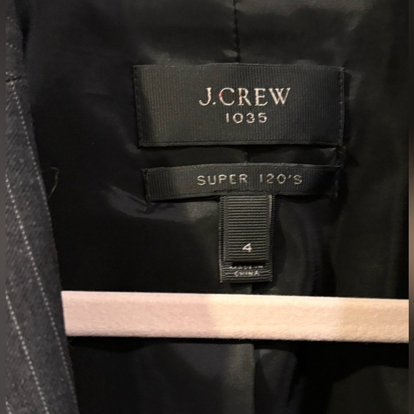 J. Crew Super 120 Pinstripe Wool Blazer - Picture 7 of 11